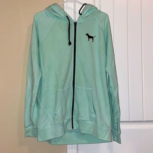 Victoria Secret Pink Mint oversized sweatshirt